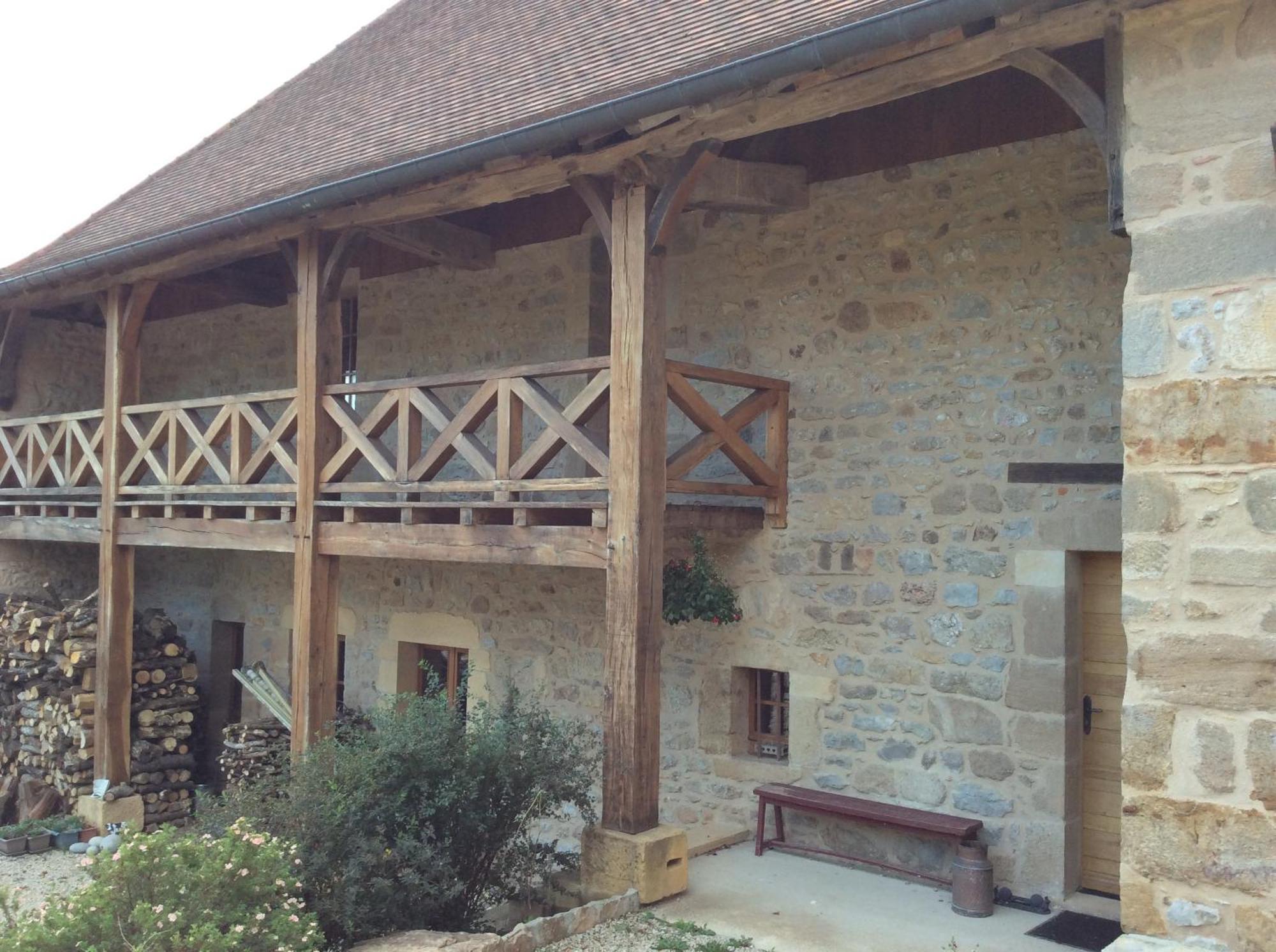 Domaine De Noyer Bed & Breakfast Saint-Christophe-en-Brionnais Exterior photo